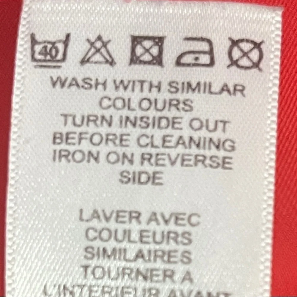 ASOS Red Slip Dress with Elastic Waist and Lace Details EUC Size XS​​​​​​ - Picture 8 of 8